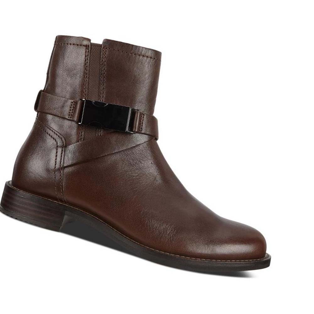 Botas Ecco Sartorelle 25 Buckled Mujer Marrom | México 840TCE