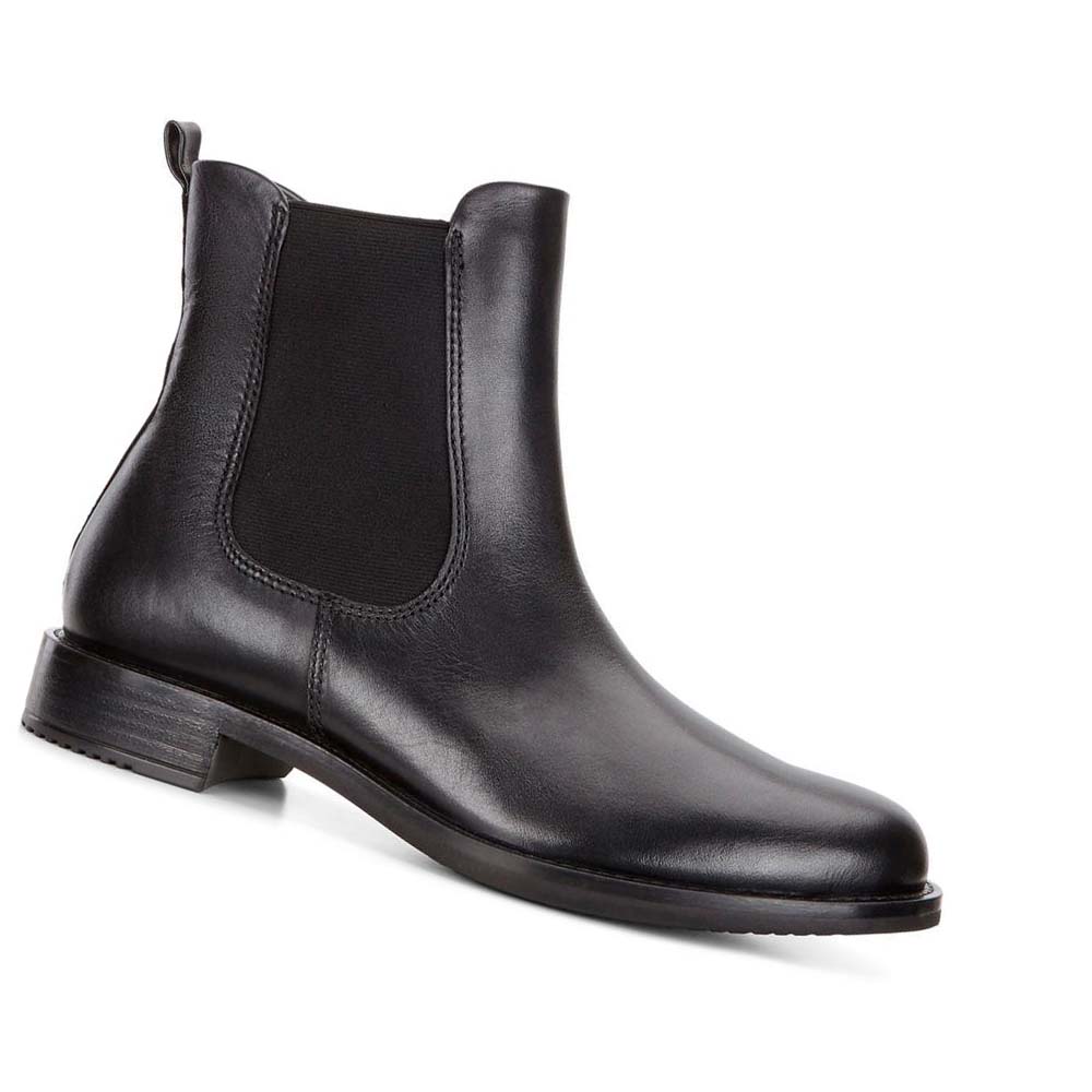 Botas Ecco Sartorelle 25 Chelsea Mujer Negros | México 83ILH