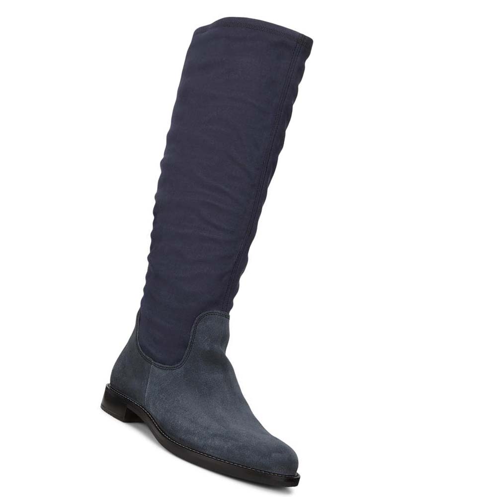 Botas Ecco Sartorelle 25 High-cut Mujer Azules | México 839YXF