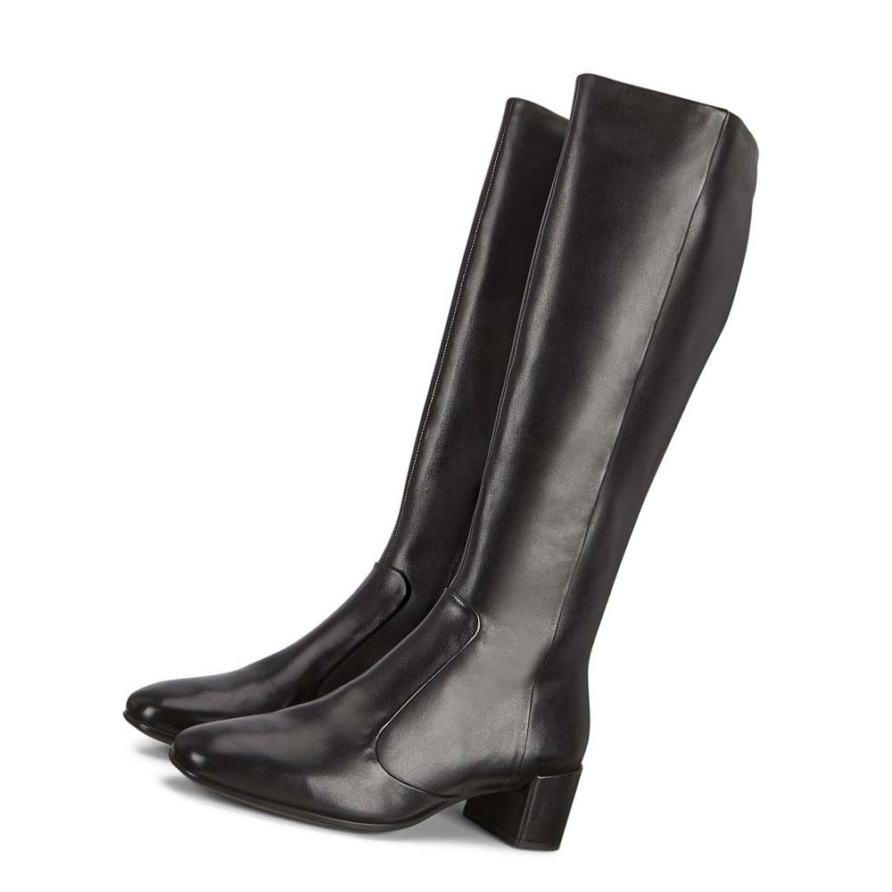 Botas Ecco Shape 35 High-cut Squared Mujer Negros | México 835PJJ