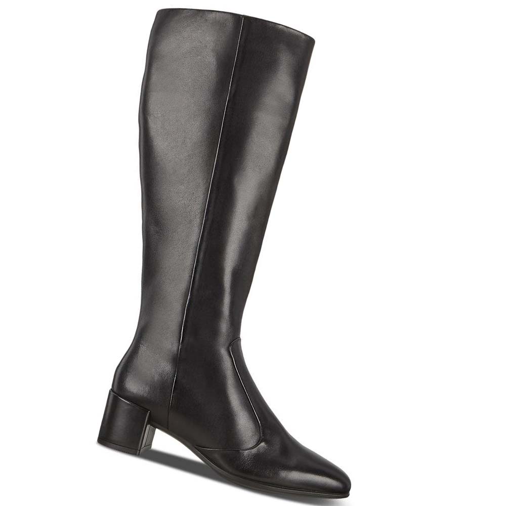 Botas Ecco Shape 35 High-cut Squared Mujer Negros | México 835PJJ