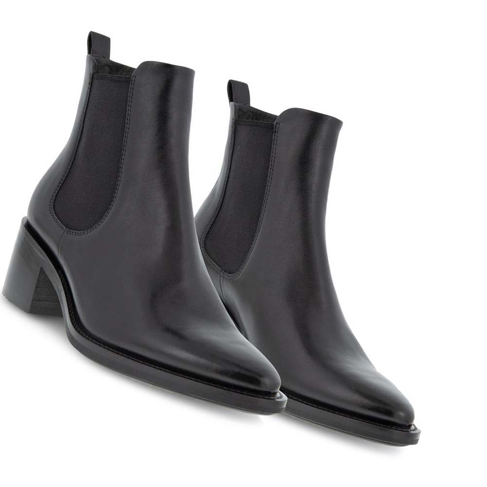 Botas Ecco Shape 35 Sartorelle Chelsea Mujer Negros | México 832DFM