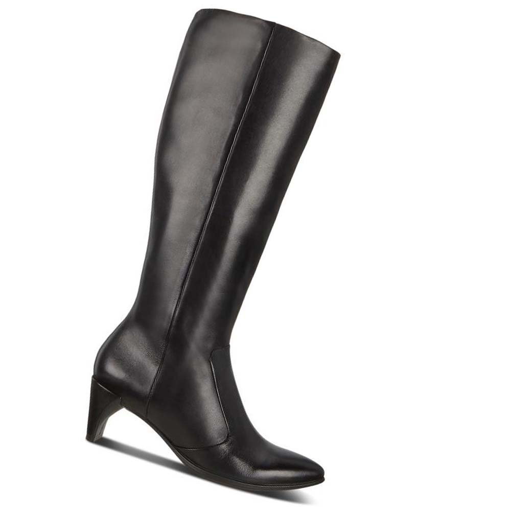 Botas Ecco Shape 45 High-cut Pointy Sleek 2.0 Mujer Negros | México 830GSO