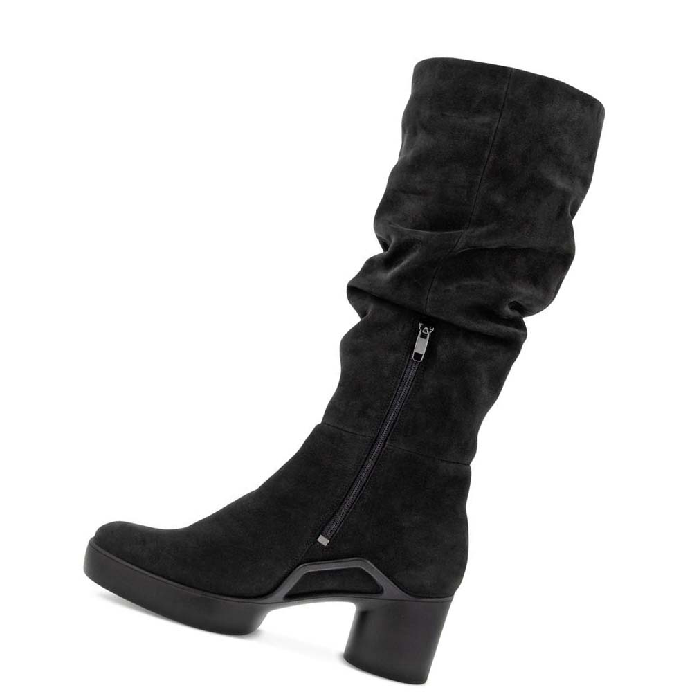 Botas Ecco Shape Sculpted Motion 35 Slouch Mujer Negros | México 829HAP