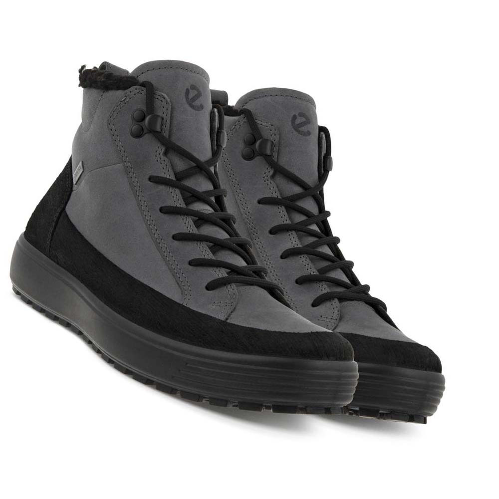 Botas Ecco Soft7 Tred Winter Hombre Grises Negros | México 458VRW