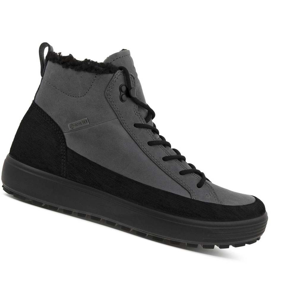 Botas Ecco Soft7 Tred Winter Hombre Grises Negros | México 458VRW