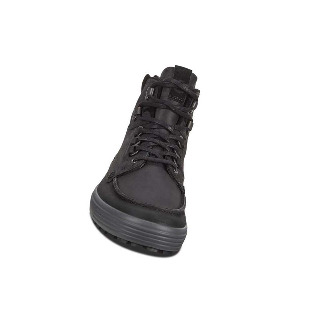 Botas Ecco Soft 7 Tred Ankle Hombre Negros | México 45ZUT