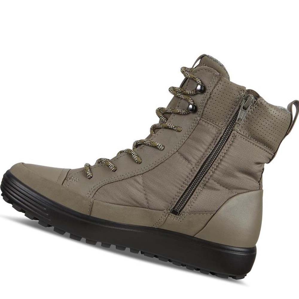 Botas Ecco Soft 7 Tred Mujer Grises | México 821BEX