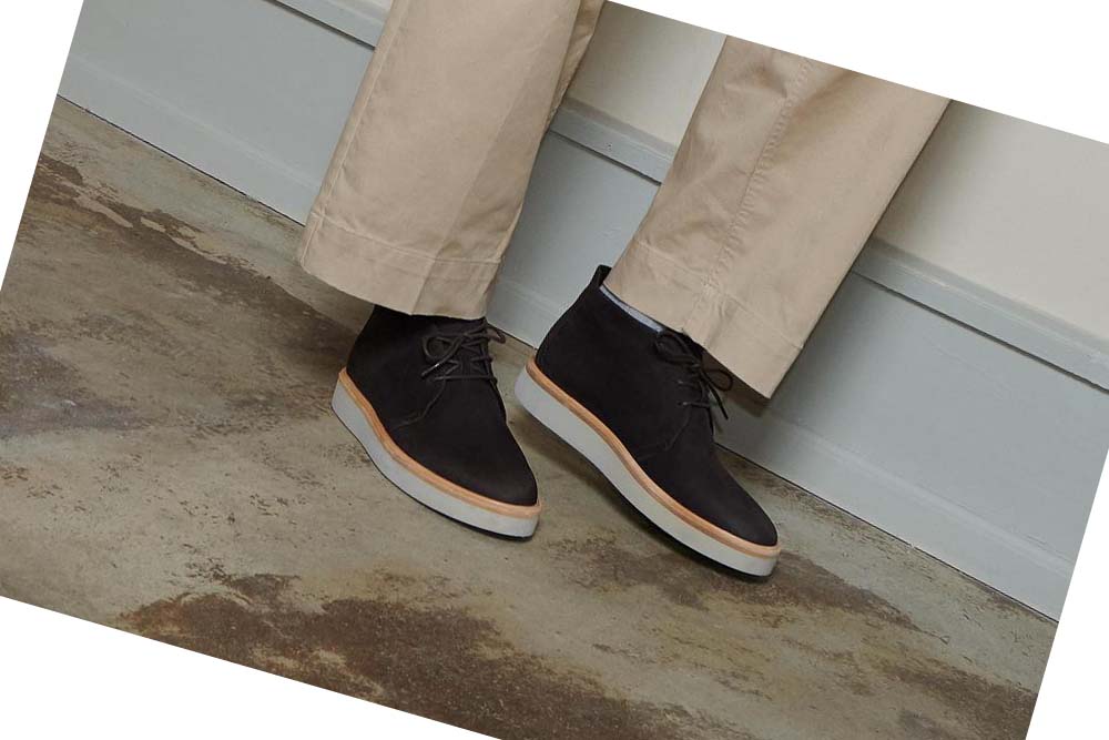 Botas Ecco Techwelt Chukka Hombre Negros | México 454QMA