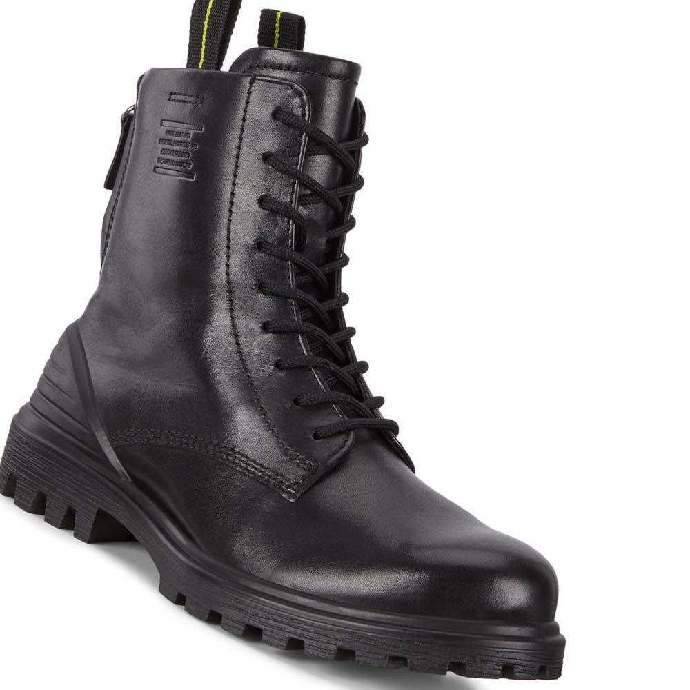 Botas Ecco Tredtray High Cut Mujer Negros | México 812UZG