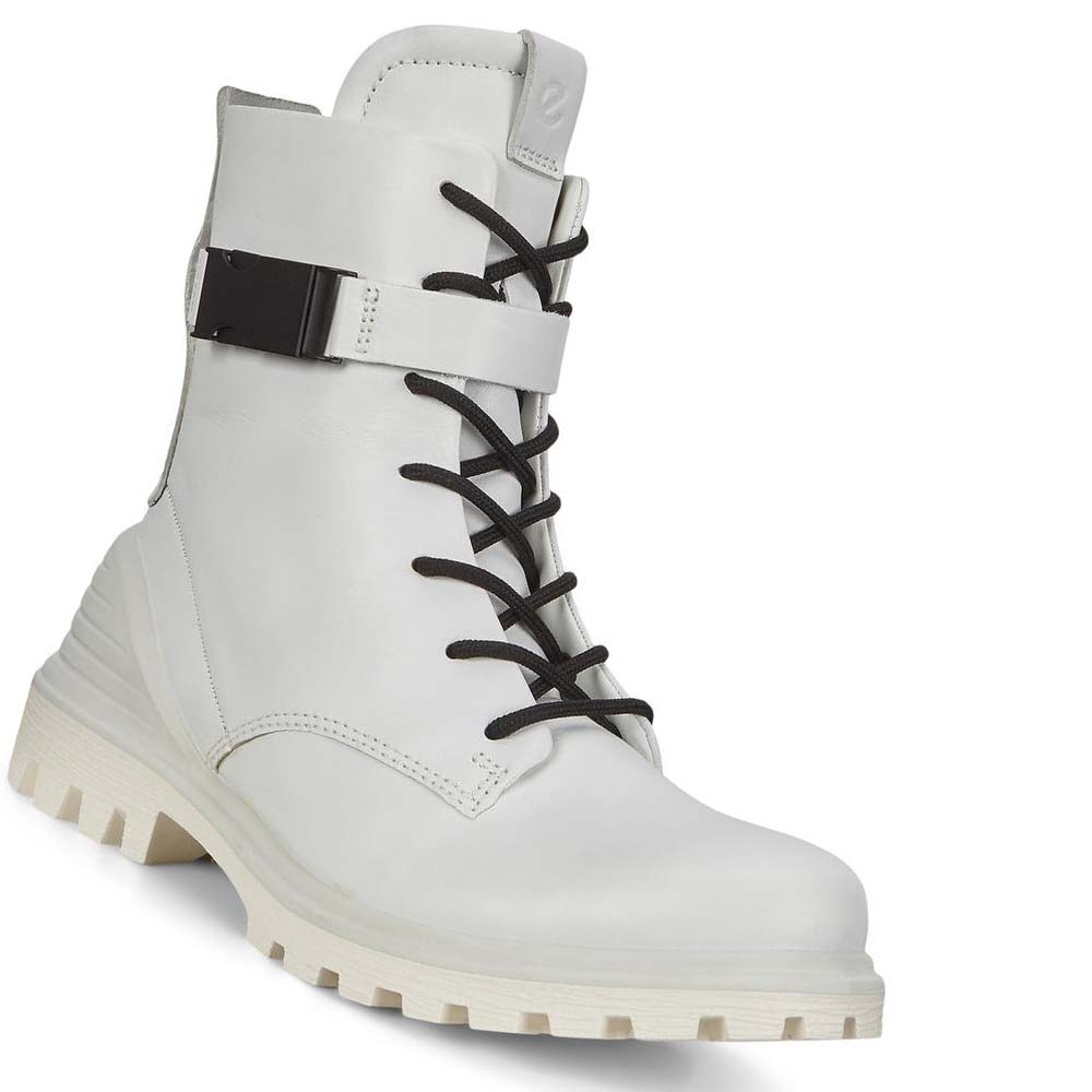 Botas Ecco Tredtray Mid-cut Buckled Mujer Blancos | México 811ILH