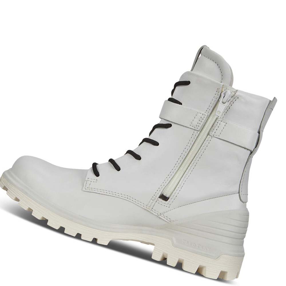 Botas Ecco Tredtray Mid-cut Buckled Mujer Blancos | México 811ILH