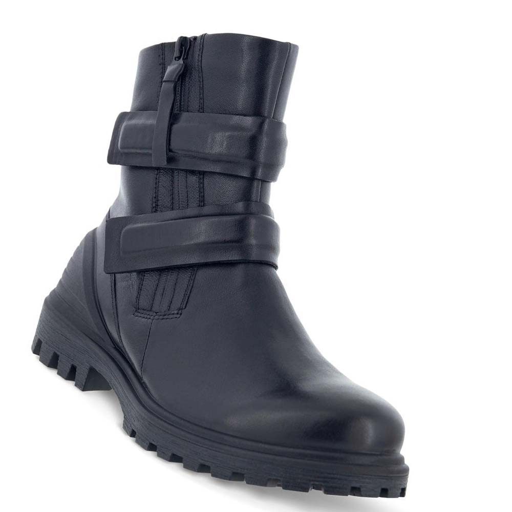 Botas Ecco Tredtray Moto Mujer Negros | México 80AHK