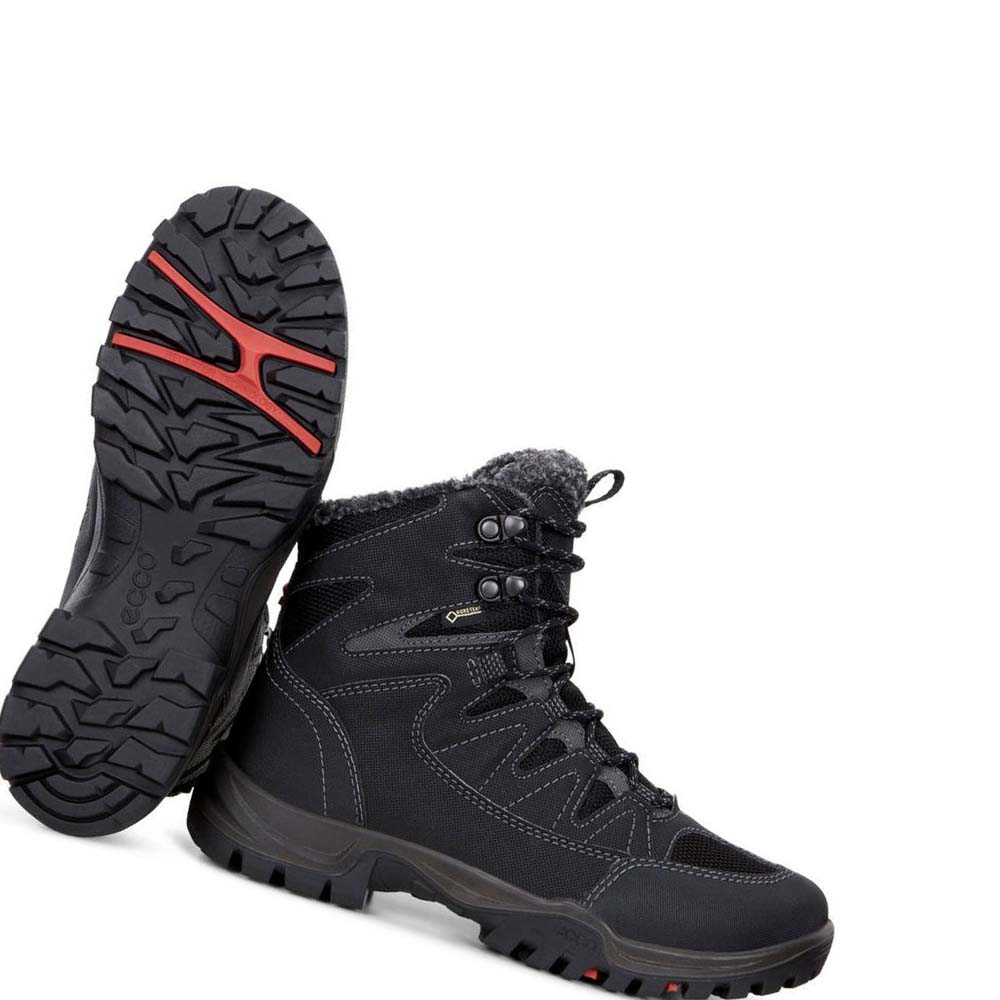 Botas Ecco Womens Xpedition Iii Gtx Mujer Negros | México 808AHK