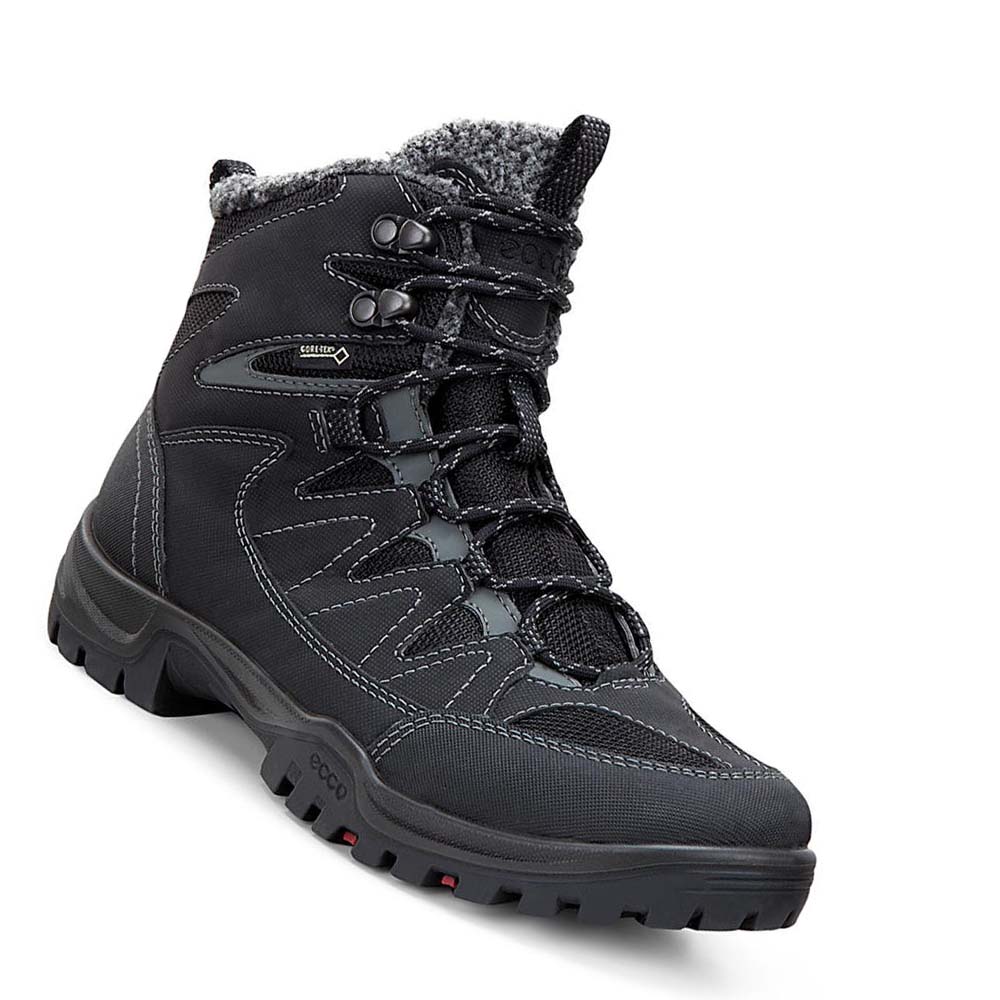 Botas Ecco Womens Xpedition Iii Gtx Mujer Negros | México 808AHK