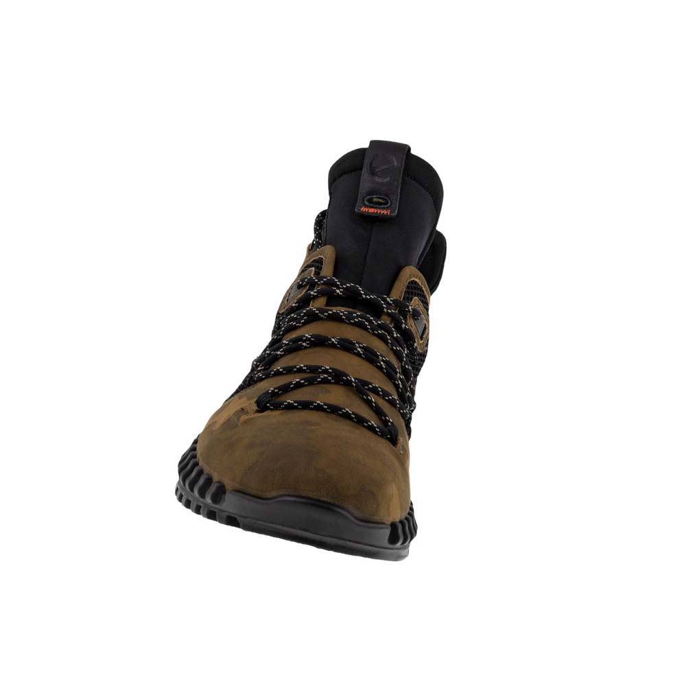 Botas Ecco Zipflex Hi-top Hombre Negros | México 44XYU