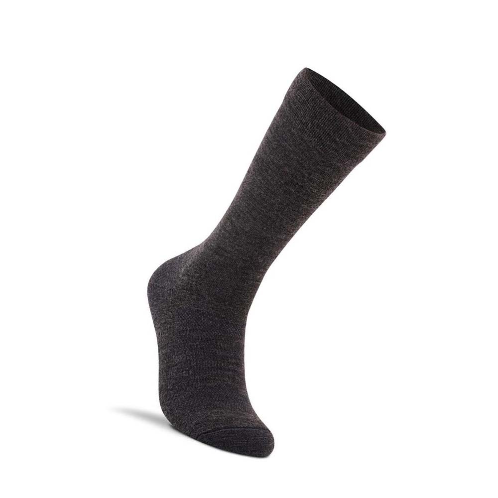 Calcetines Ecco Dress Crew Hombre Negros Grises | México 10EBC