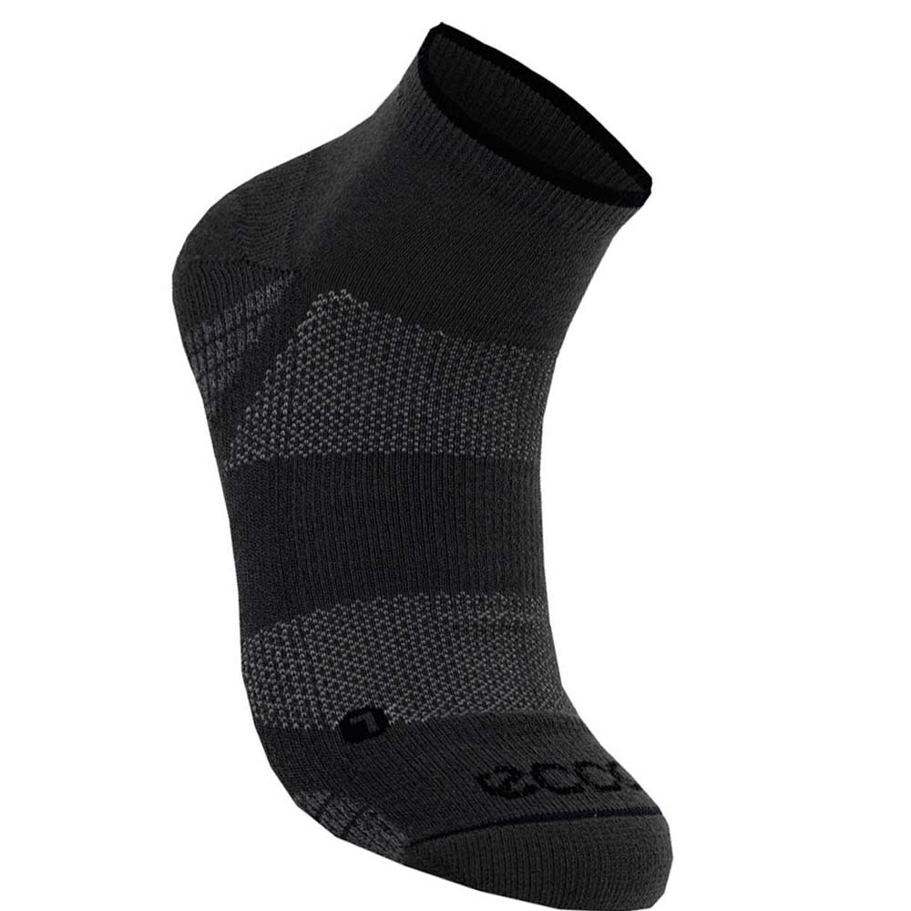 Calcetines Ecco Golf Ankle Hombre Negros | México 107PJJ