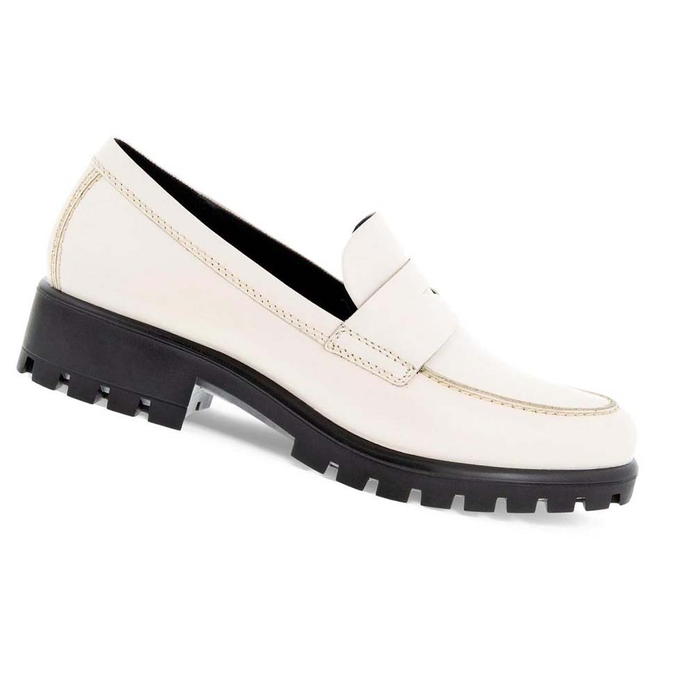 Mocasines Ecco Modtray Penny Mujer Blancos | México 719CTV