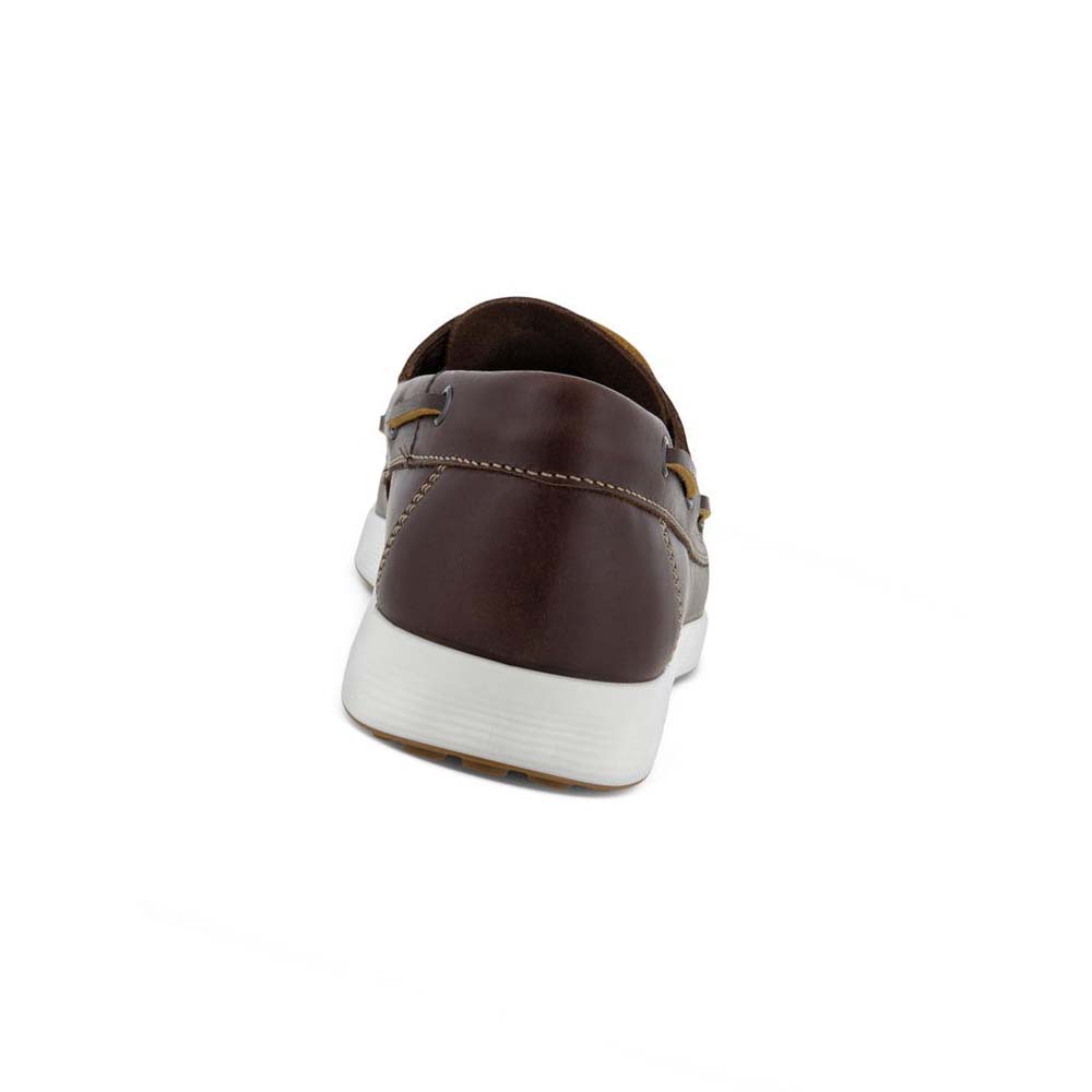 Mocasines Ecco S Lite Moc Boat Hombre Cafes | México 337FDN