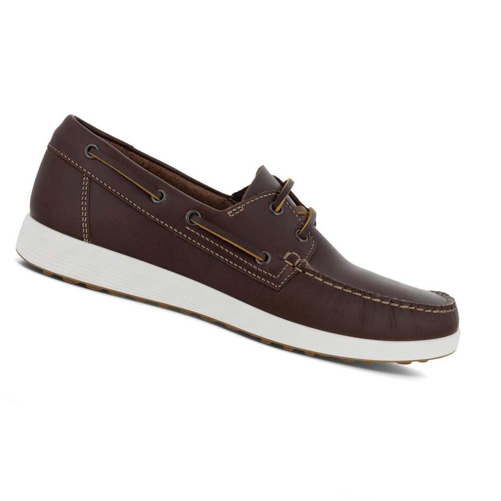 Mocasines Ecco S Lite Moc Boat Hombre Cafes | México 337FDN