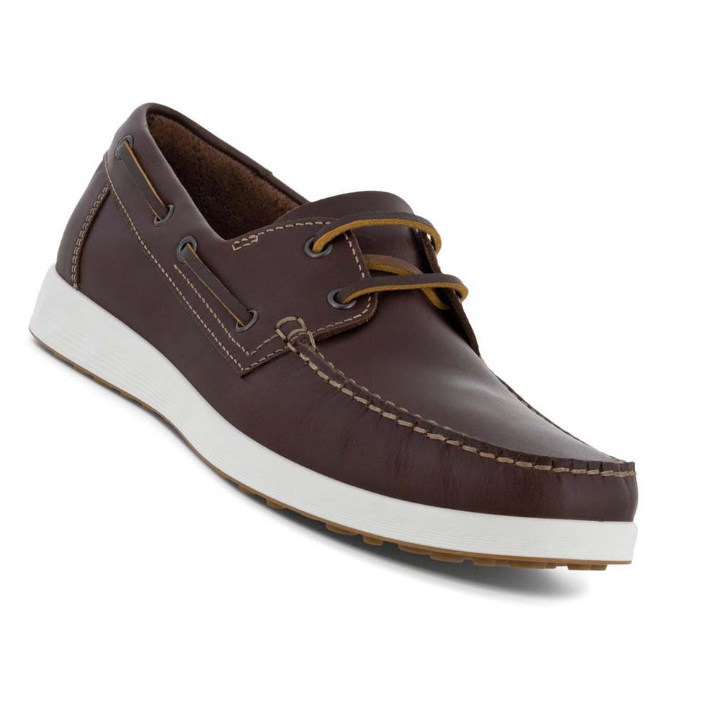 Mocasines Ecco S Lite Moc Boat Hombre Cafes | México 337FDN