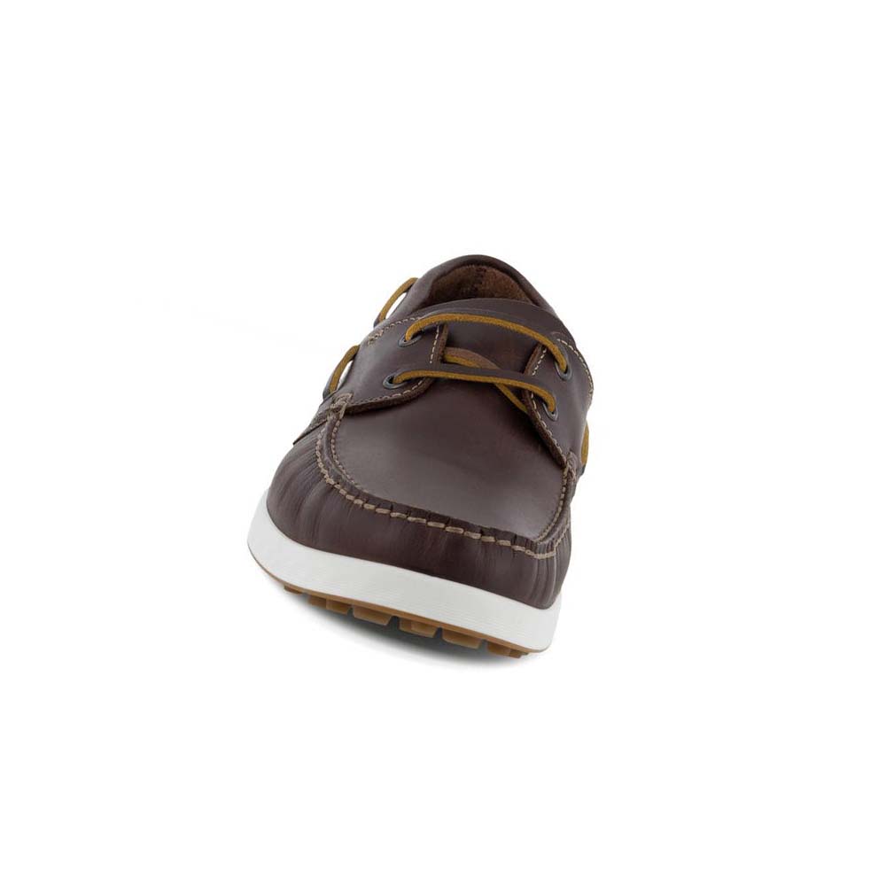 Mocasines Ecco S Lite Moc Boat Hombre Cafes | México 337FDN