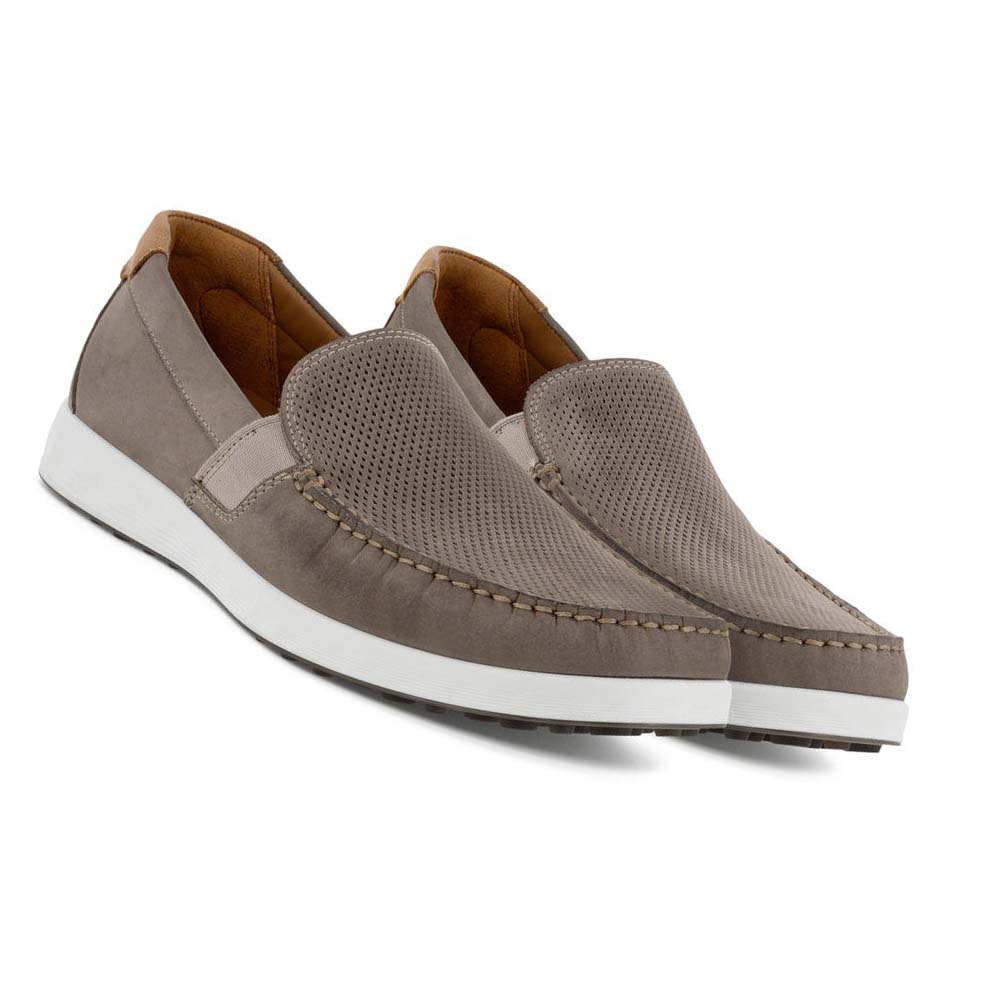 Mocasines Ecco S Lite Moc Summer Hombre Grises Marrom | México 335HAP