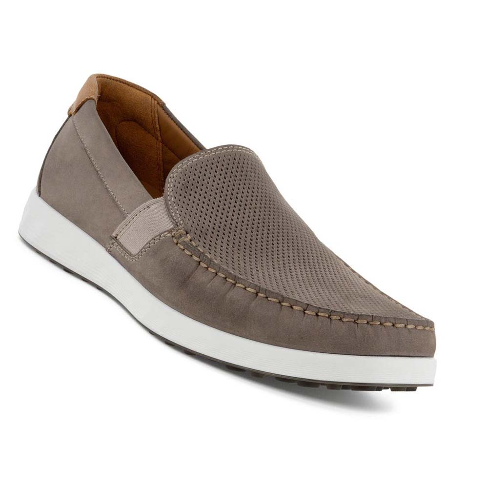 Mocasines Ecco S Lite Moc Summer Hombre Grises Marrom | México 335HAP