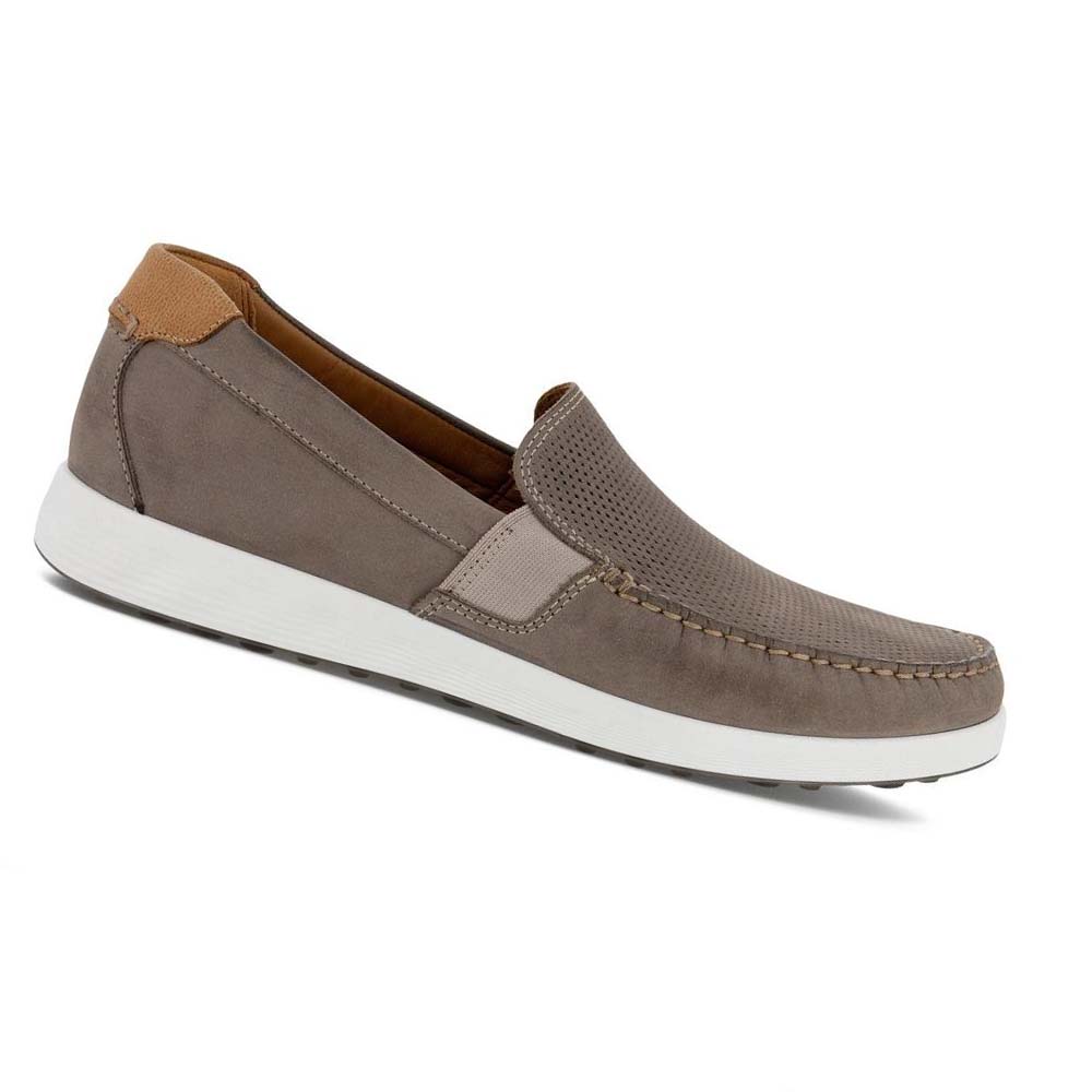 Mocasines Ecco S Lite Moc Summer Hombre Grises Marrom | México 335HAP