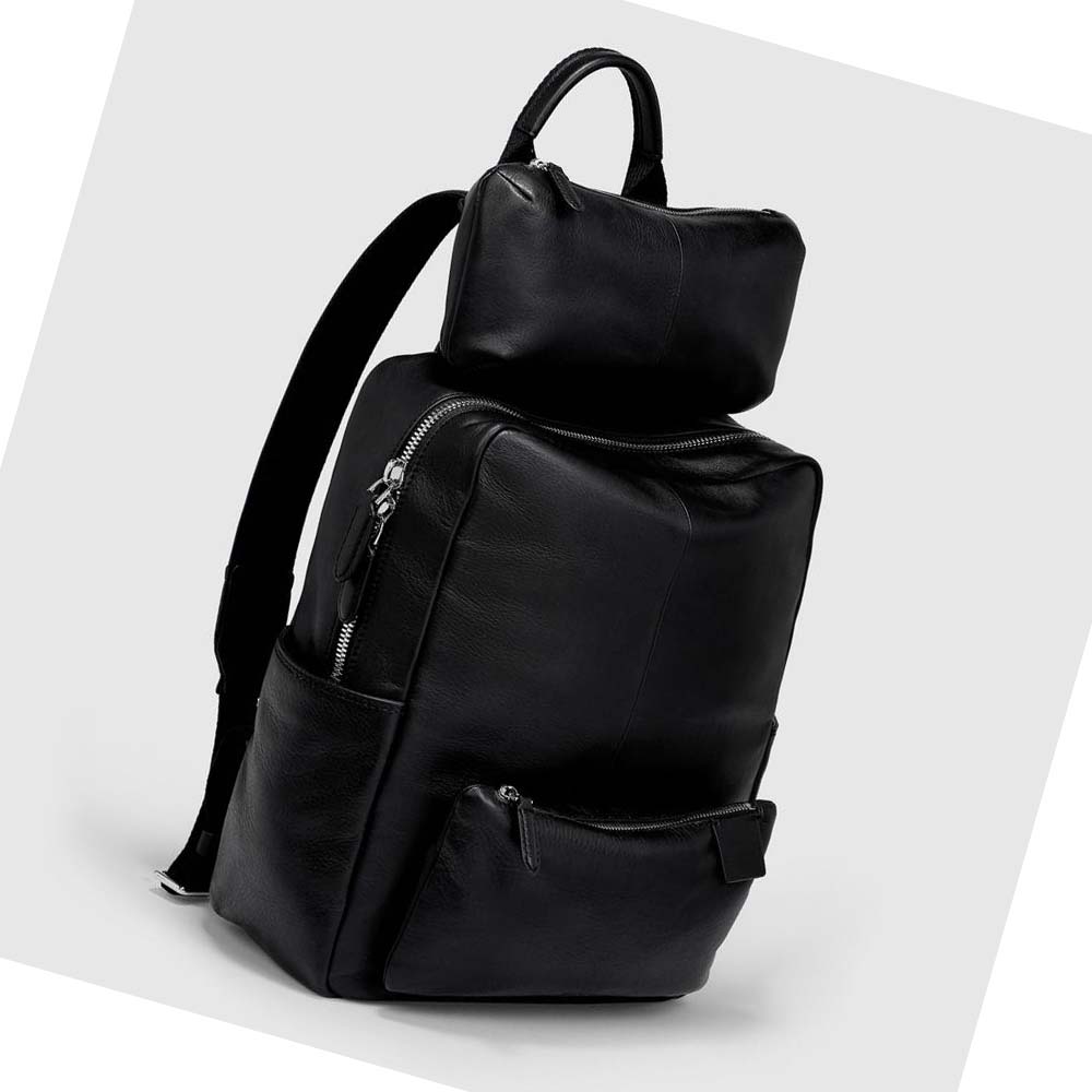 Mochilas Ecco Journey Pillow Hombre Negros | México 249BEX