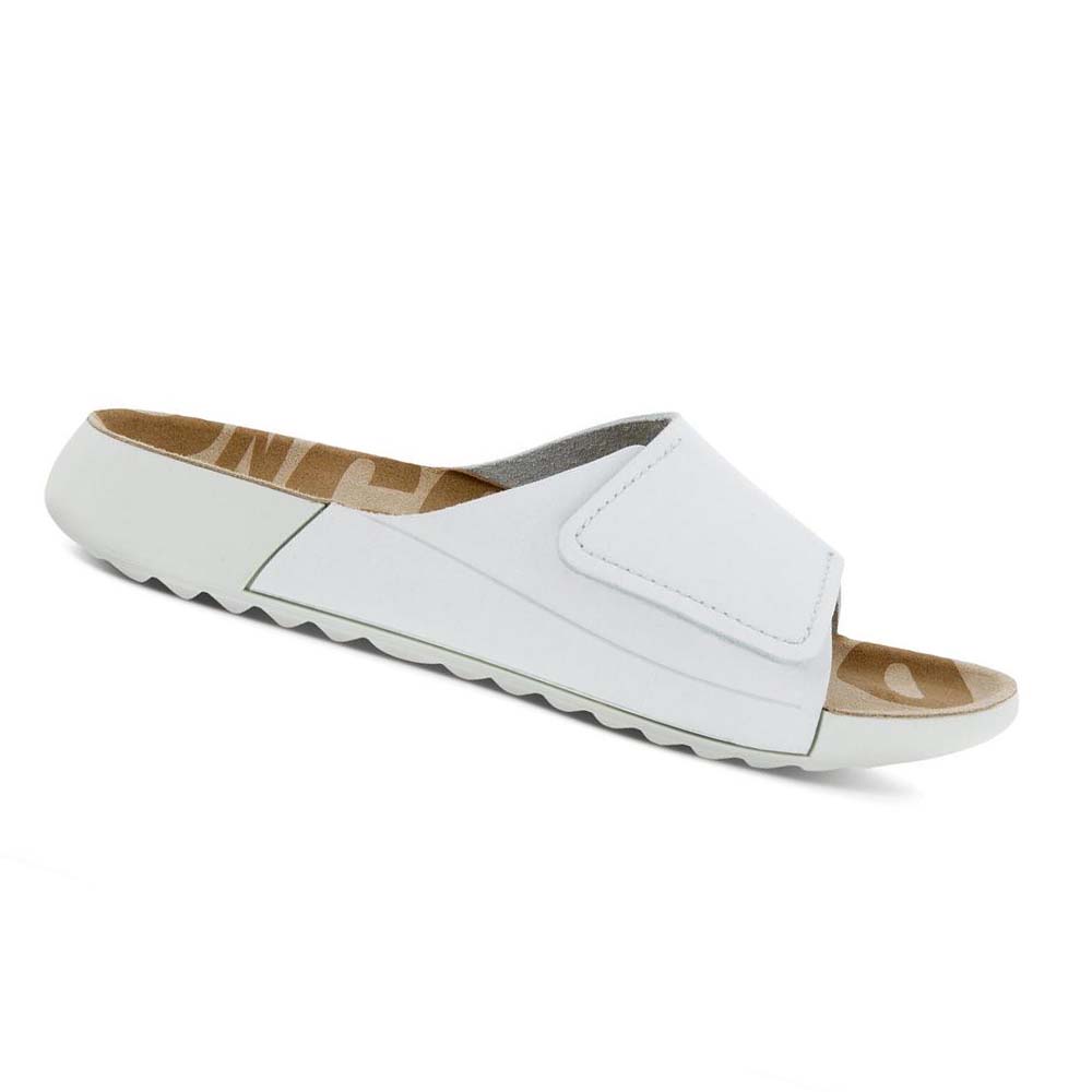 Sandalias Ecco 2nd Cozmo One Band Mujer Blancos | México 712EBC