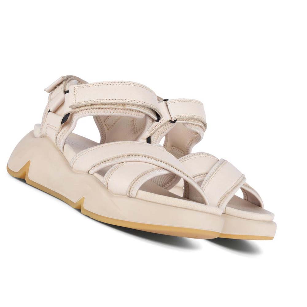 Sandalias Ecco Chunky Sport Mujer Blancos | México 710TCE