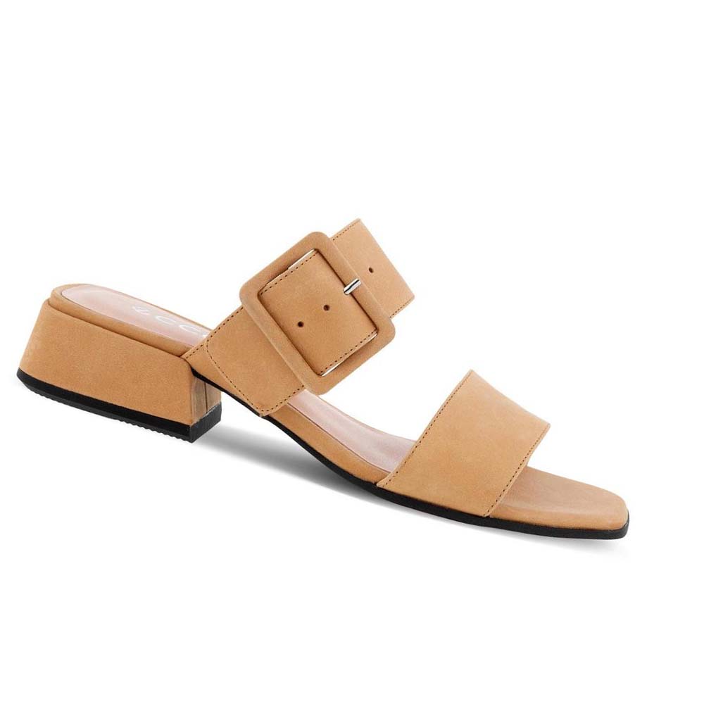 Sandalias Ecco Elevate Squared Mujer Marrom | México 706OKI