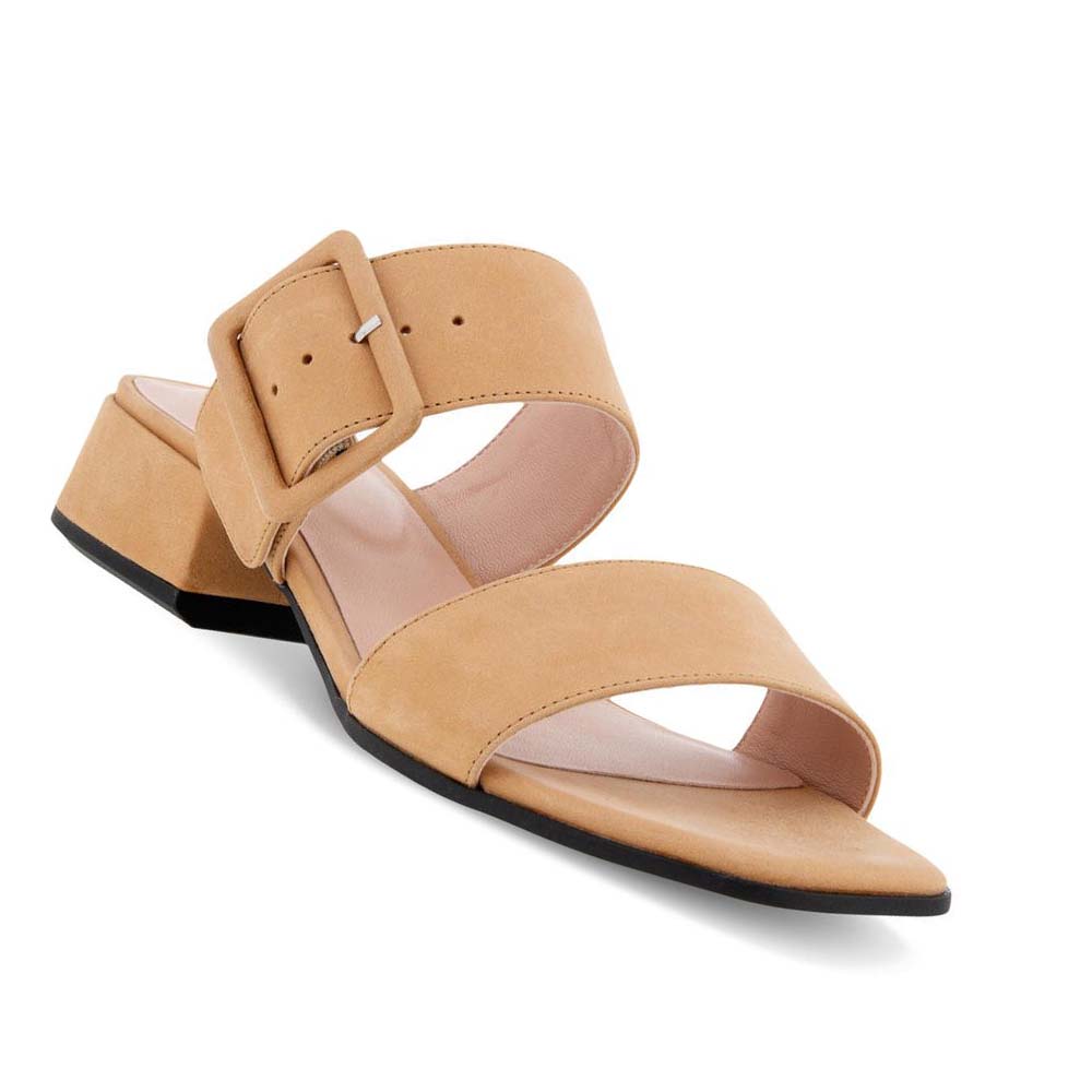 Sandalias Ecco Elevate Squared Mujer Marrom | México 706OKI