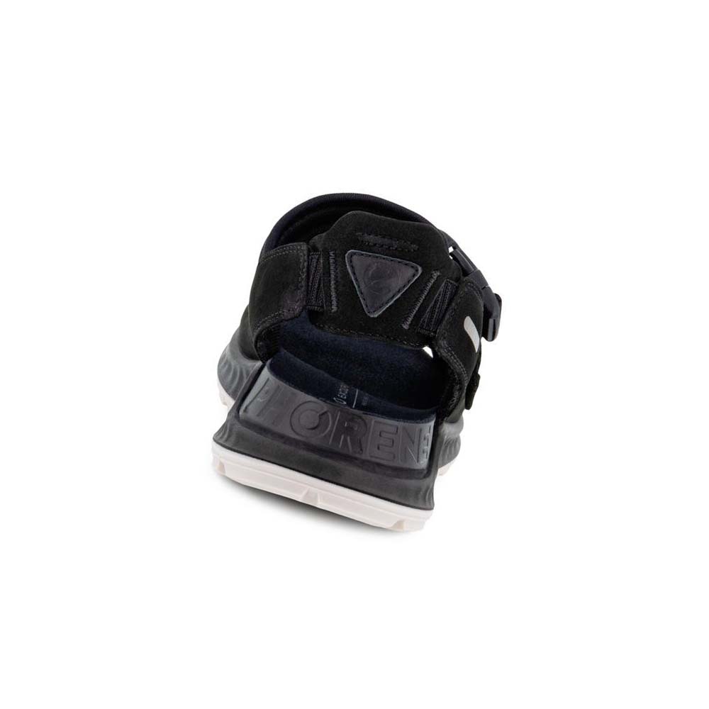 Sandalias Ecco Exowrap 2 Strap Buckle Mujer Negros Negros | México 705PJJ