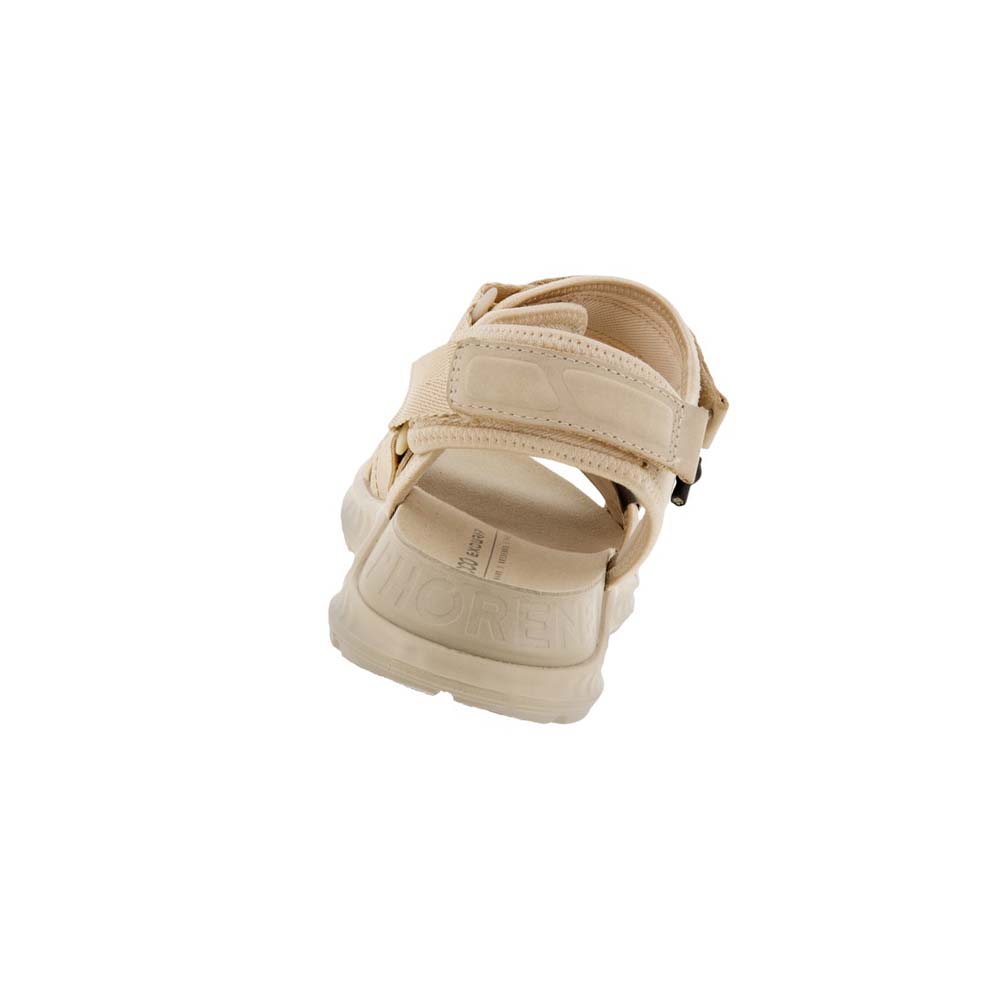 Sandalias Ecco Exowrap 3strap Mujer Marrom | México 704AHK