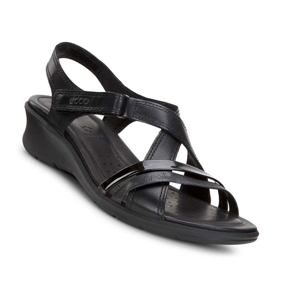 Sandalias Ecco Felicia Mujer Negros | México 703SGL