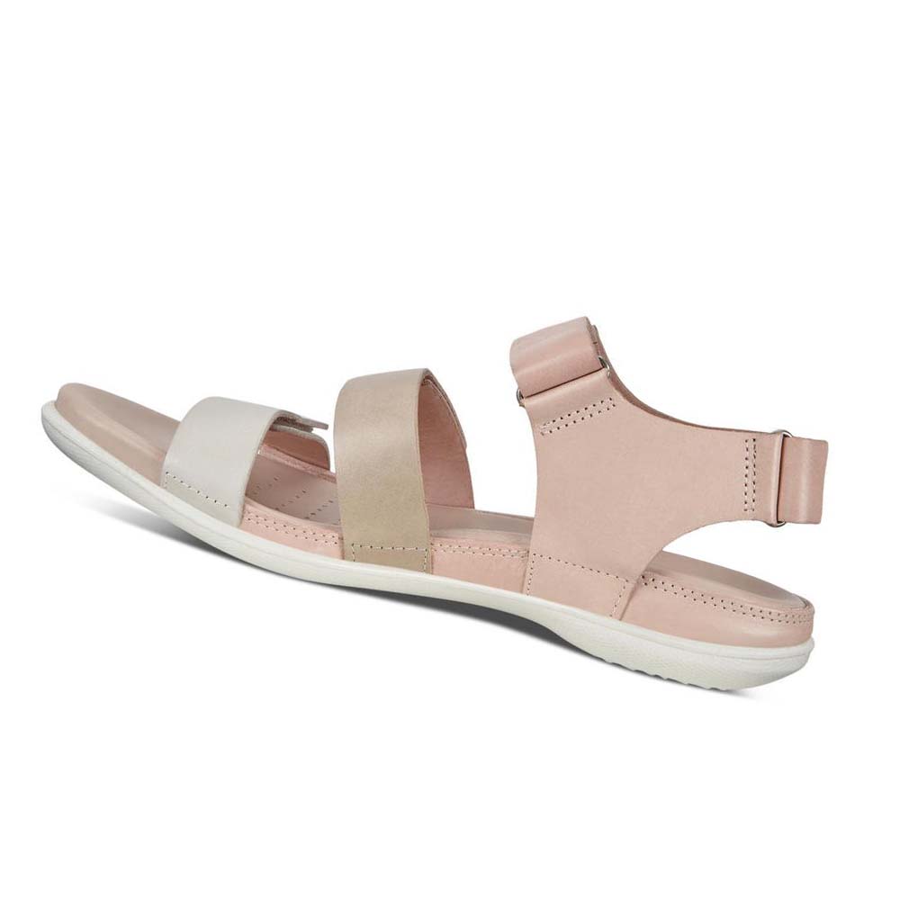 Sandalias Ecco Flash Flat Mujer Grises Blancos Rosas | México 6UZG