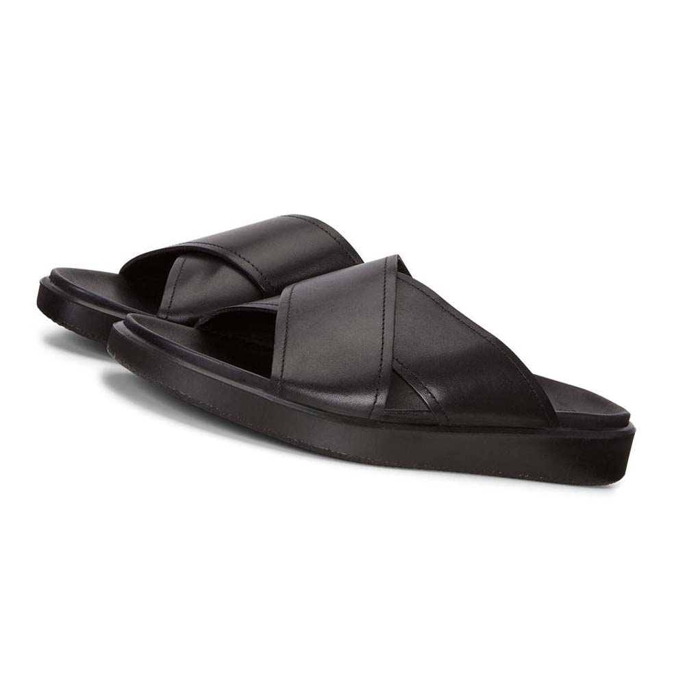 Sandalias Ecco Flowt Lx Hombre Negros | México 329CTV