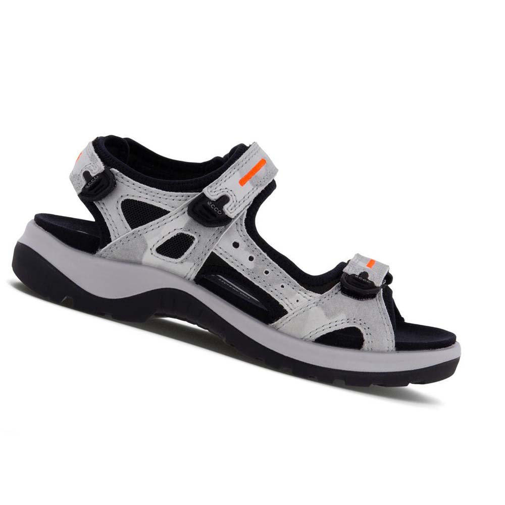 Sandalias Ecco Offroad Mujer Plateados | México 690NWY