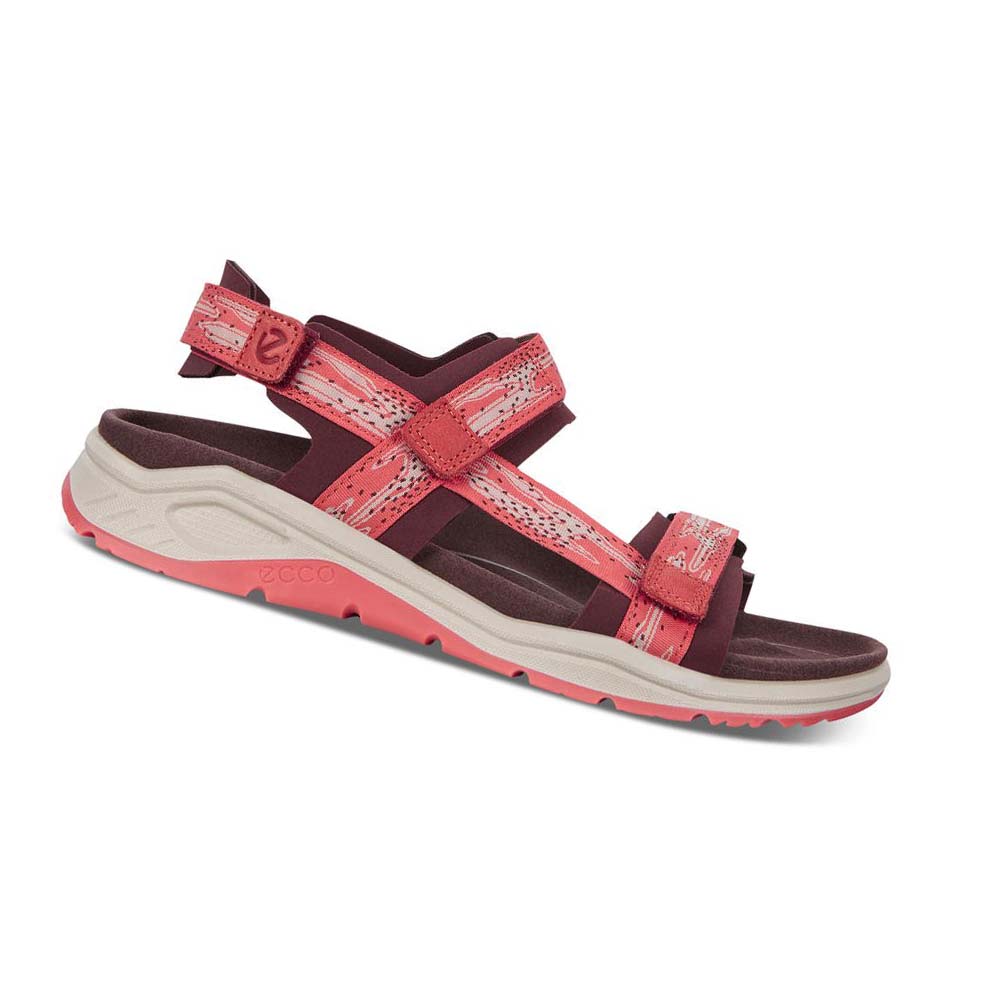 Sandalias Ecco X-trinsic. Flat Mujer Rojos | México 682UZG