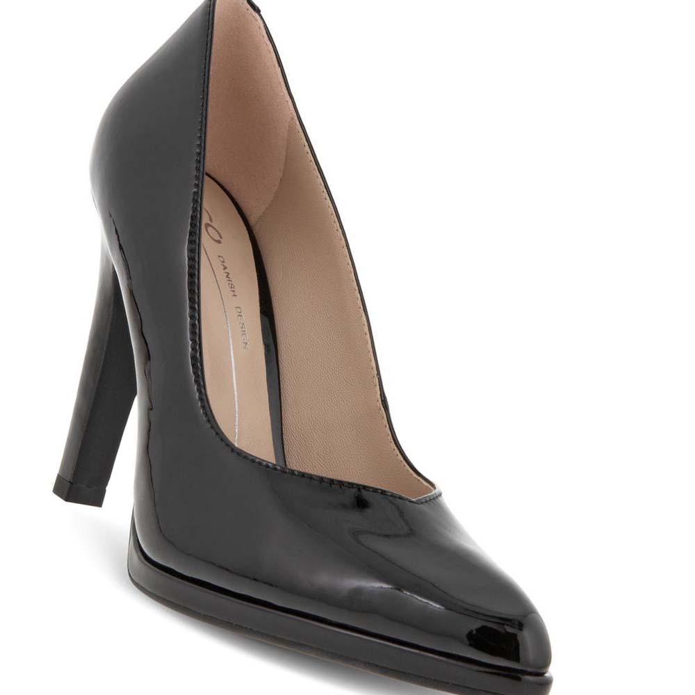 Tacones Ecco Elevate Plateau 75 Mujer Negros | México 717BEX