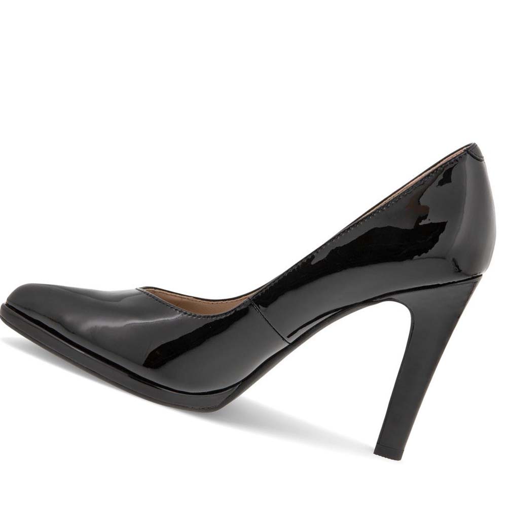 Tacones Ecco Elevate Plateau 75 Mujer Negros | México 717BEX