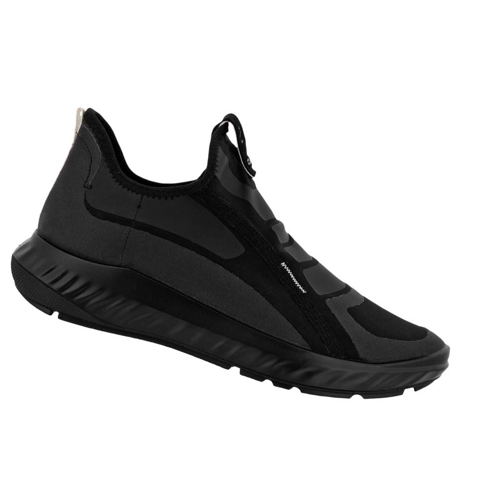 Tenis Ecco Ath-1fw Alpha Slip On Mujer Negros | México 678AHK