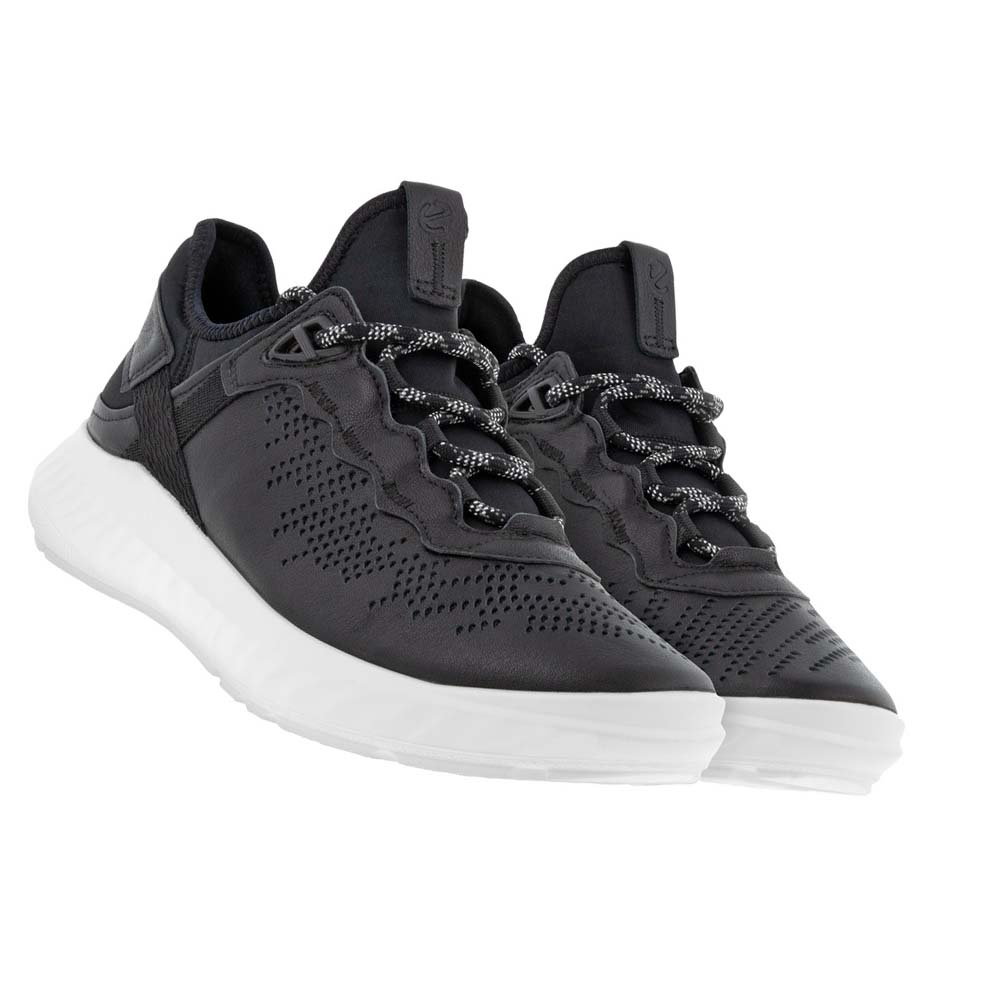 Tenis Ecco Ath-1fw Mujer Negros | México 679PJJ