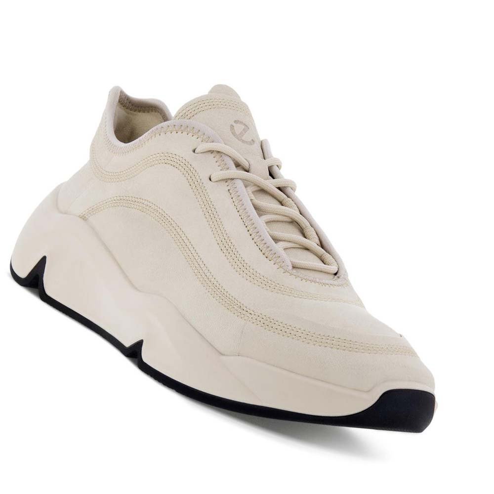 Tenis Ecco Chunky Retro Hombre Beige | México 308JPQ