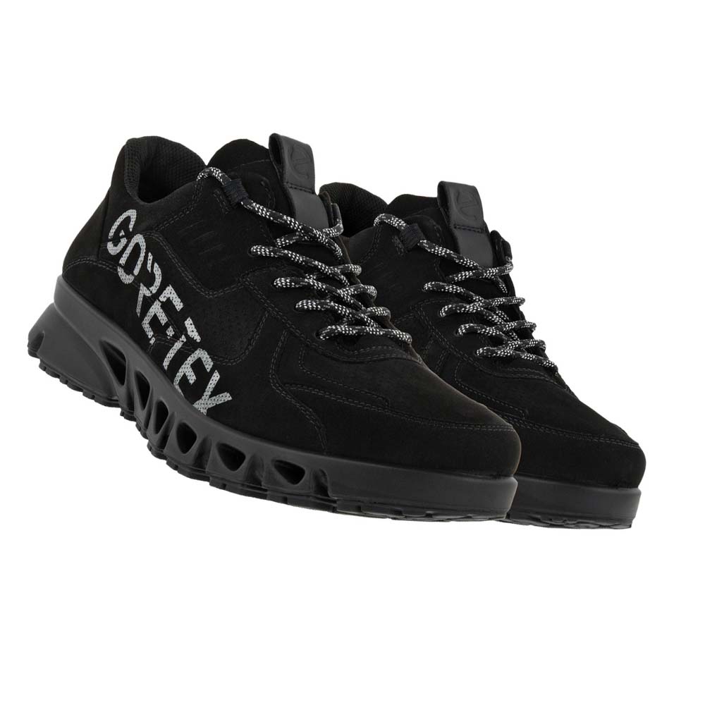 Tenis Ecco Multi-vent Gore-tex Hombre Negros | México 301BEX