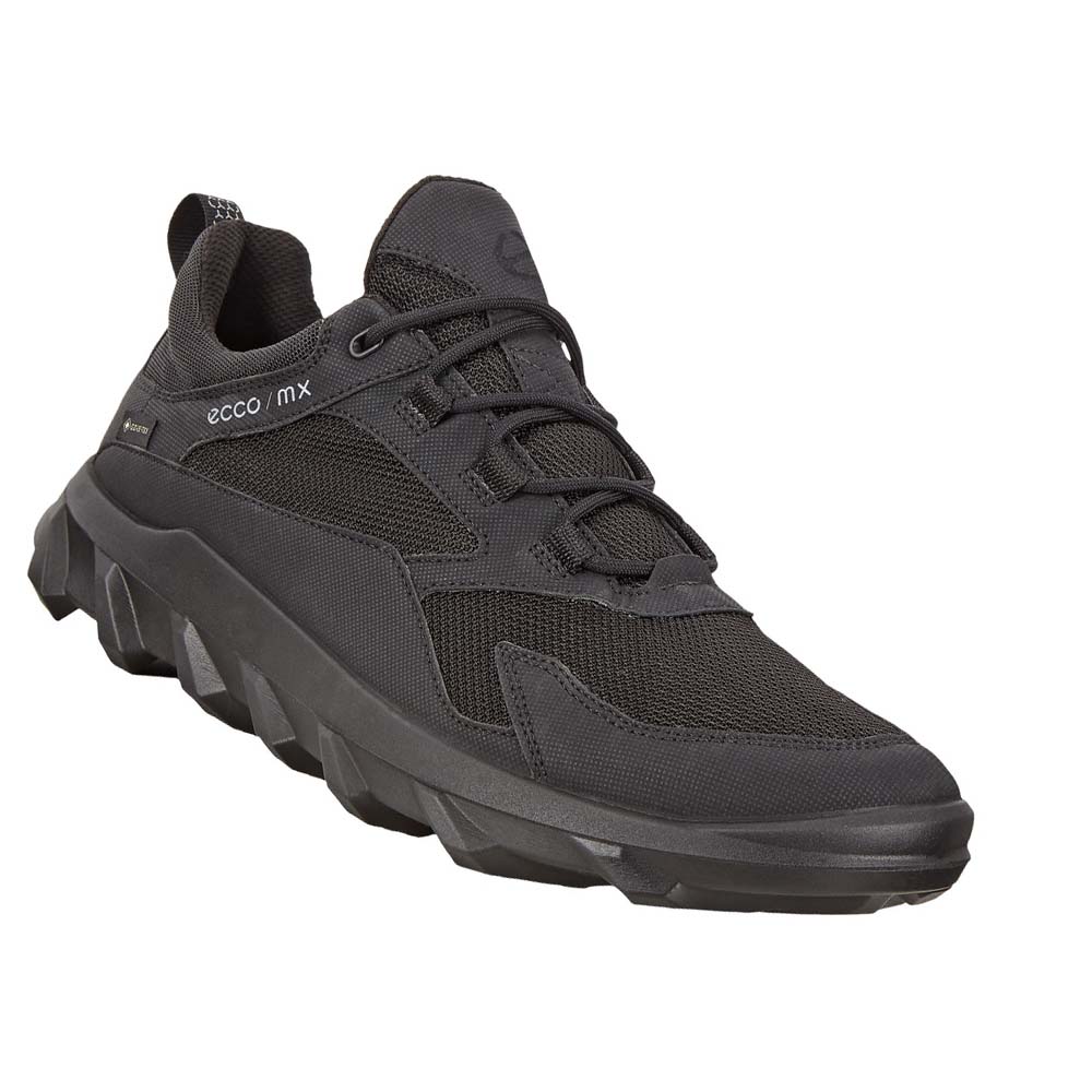 Tenis Ecco Mx Low Gtx Hombre Negros | México 298QMA