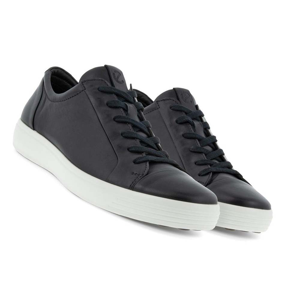 Tenis Ecco Soft 7 City Hombre Negros | México 293YXF